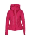 Armani Jeans Down Jackets In Fuchsia