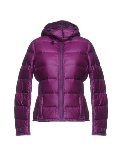 Aspesi Down Jacket In Purple