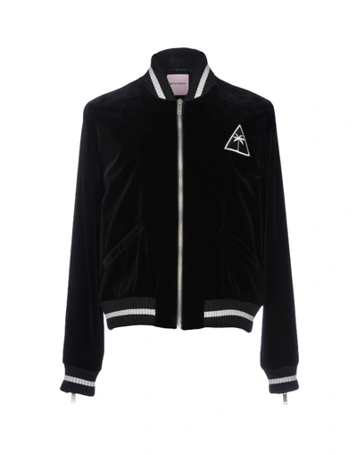 Palm Angels Bomber In Black