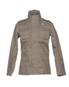 K-way Jacket In Dove Grey