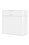 Simplehuman 4l Compost Caddy In White Stainless Steel