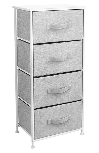 Sorbus 4-drawer Chest Dresser In White