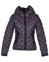 Ai Riders On The Storm Down Jackets In Purple