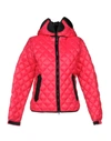 Ai Riders On The Storm Down Jackets In Fuchsia