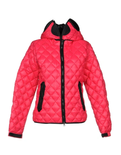 Ai Riders On The Storm Down Jackets In Fuchsia