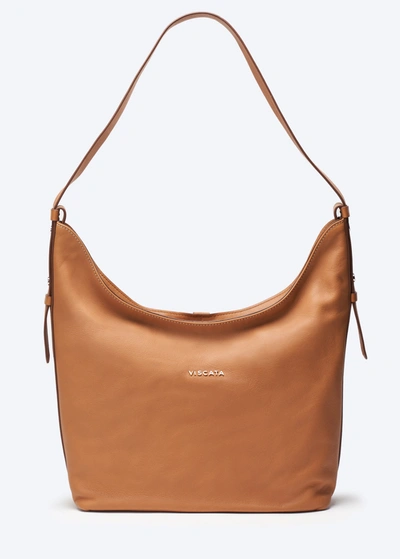 Viscata Cyprien Leather Handbag In Brown