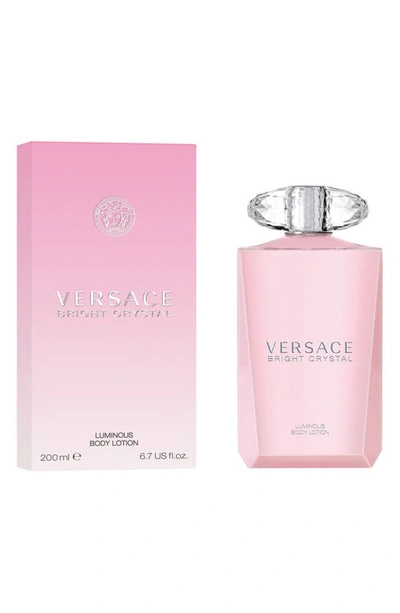 Versace Bright Crystal Luminous Body Lotion, 6.7 Oz.