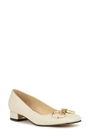 Nine West Works Square Toe Pump In Ivo01