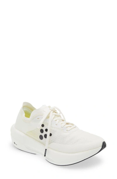 Craft Nordlite Carbon Speed Running Shoe In White/ Black