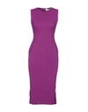 Victoria Beckham Knee-length Dress In Garnet