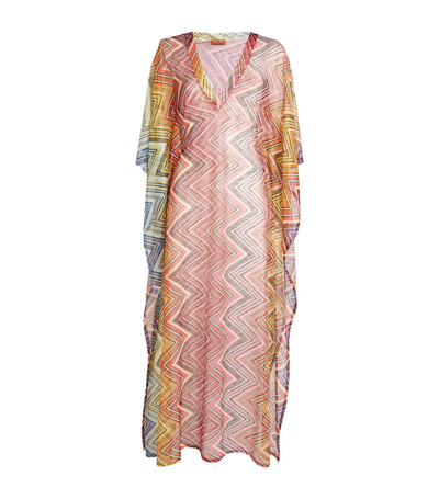 Missoni Long Chevron Cover Up In Multi