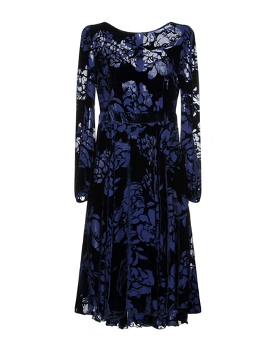 Blumarine Knee-length Dresses In Dark Blue
