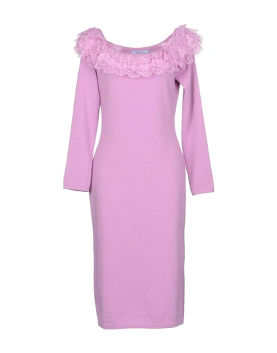 Blumarine Knee-length Dress In Pink
