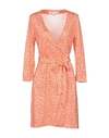 Diane Von Furstenberg Knee-length Dresses In Orange