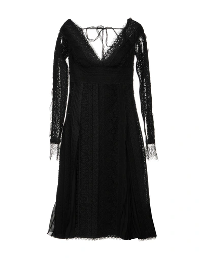Ermanno Scervino Midi Dresses In Black