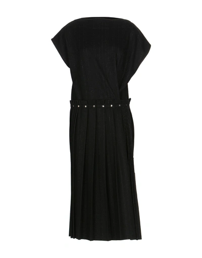 Zucca Knee-length Dress In Black