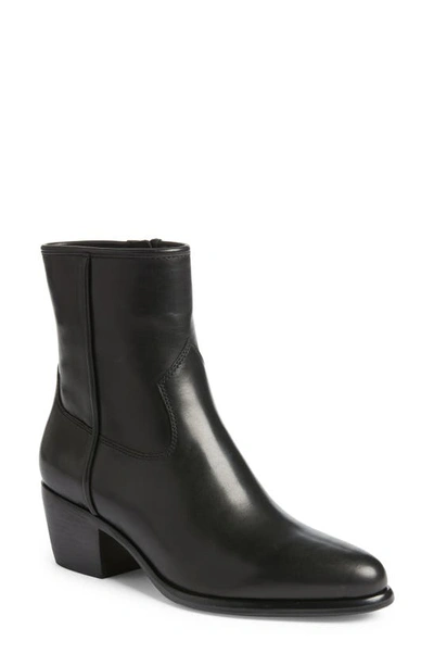 Rag & Bone Mustang Leather Ankle Boots In Black