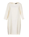 Antonelli Short Dress In Ivory