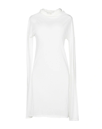 Isabel Benenato Short Dress In White