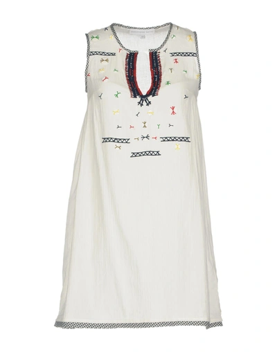 Christophe Sauvat Collection Short Dress In White