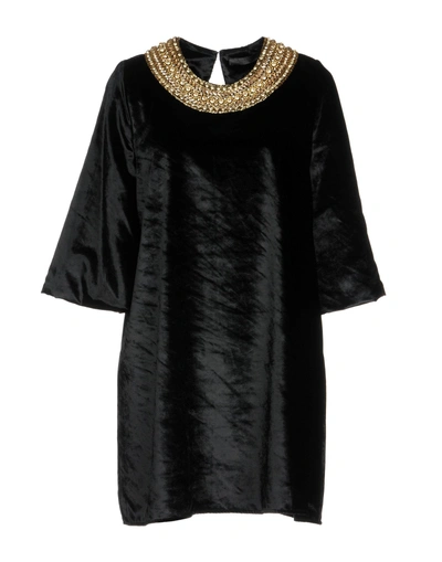 Amen Couture Short Dress In Black