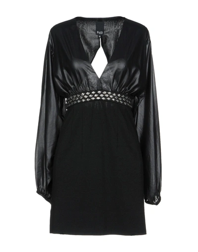 Faith Connexion Short Dress In Black