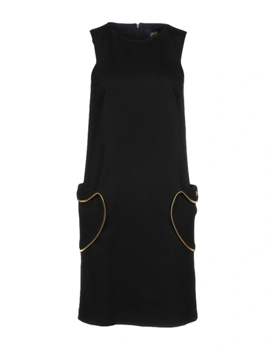 Class Roberto Cavalli Short Dresses In Black