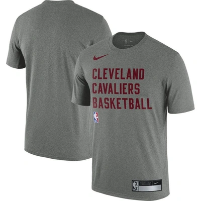 Nike Cleveland Cavaliers  Men's Dri-fit Nba Practice T-shirt In Grey
