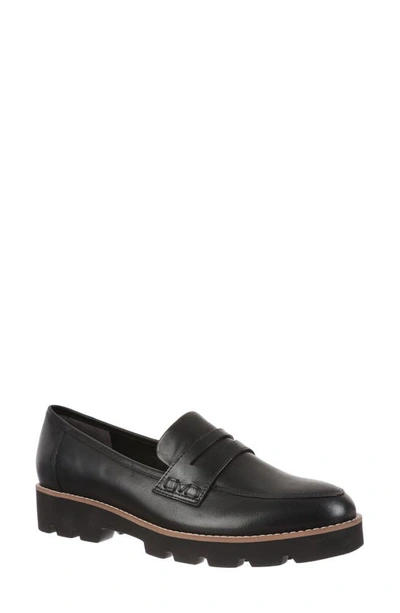 Vionic Cheryl Ii Lug Penny Loafer In Black