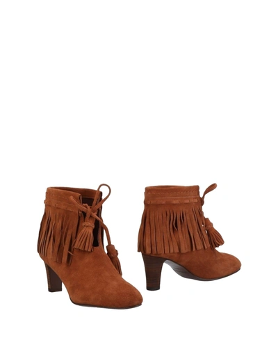 See By Chloé Ankle Boots In Beige