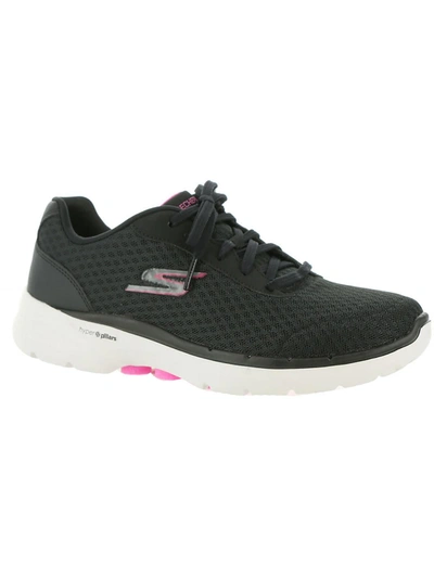 Skechers Go Walk 6 Iconic Vision Womens Performance Walking Casual And Fashion Sneakers In Multi