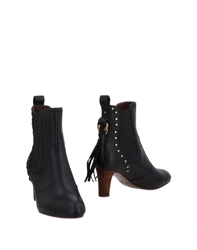 See By Chloé Ankle Boot In Black