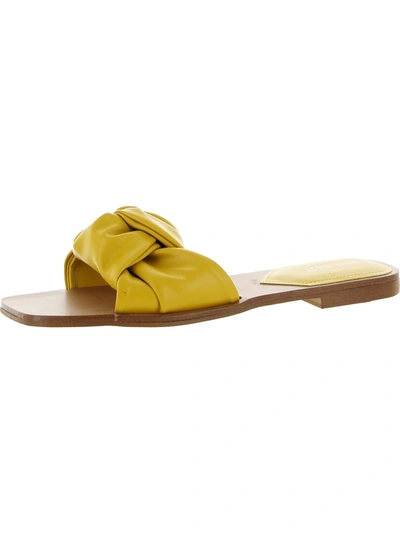Nine West Rosey 3 Womens Slide Mules Slide Sandals In Multi