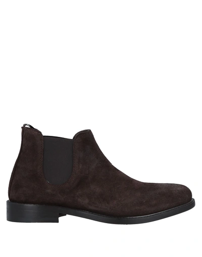 Brian Dales Ankle Boots In Brown