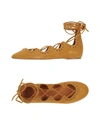 Isabel Marant Ballet Flats In Camel