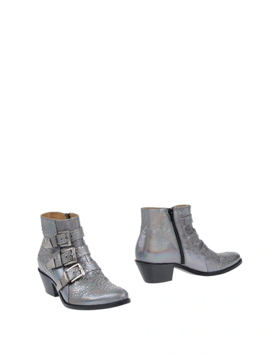 Lemaré Ankle Boot In Slate Blue