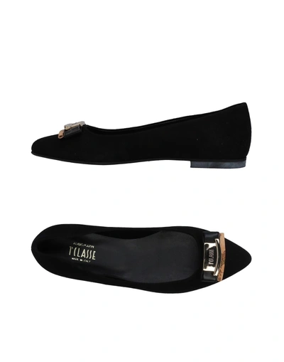 Alviero Martini 1a Classe Ballet Flats In Black