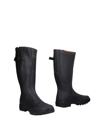 Aigle Boots In Black