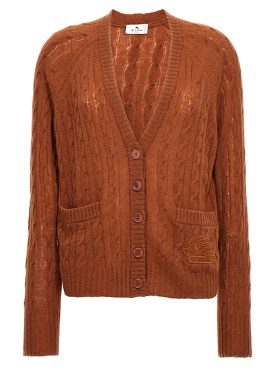 Etro Braid Pattern Cardigan Jumper, Cardigans