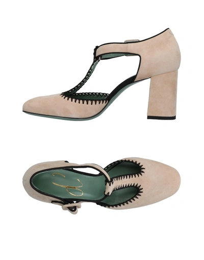 Paola D'arcano Pumps In Beige