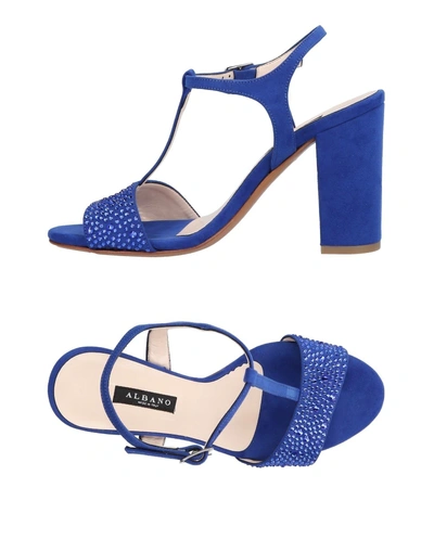 Albano Sandals In Blue