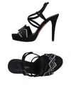 Albano Sandals In Black