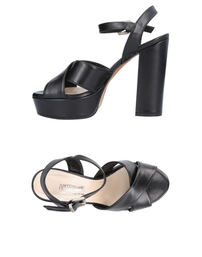 Anteprima Sandals In Black