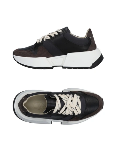 Mm6 Maison Margiela Sneakers In Black