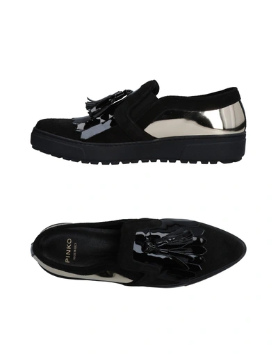 Pinko Loafers In Black
