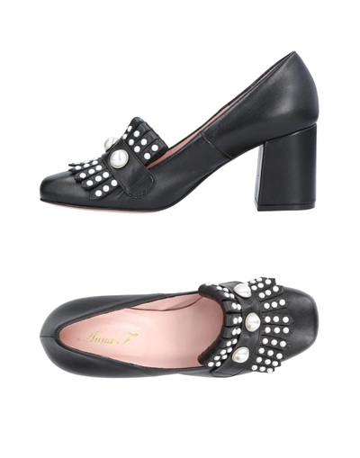 Anna F Loafers In Black