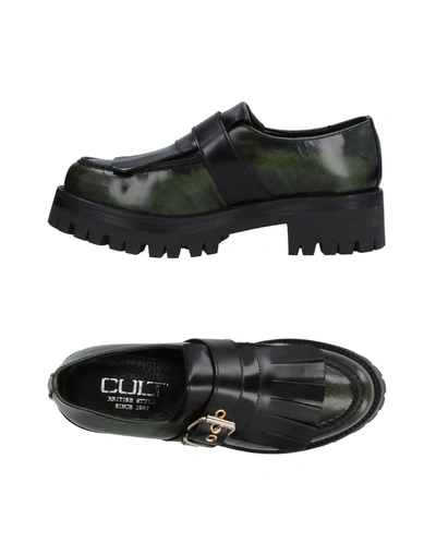 Cult Loafers In Dark Green