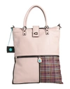 Gabs Woman Handbag Pastel Pink Size - Soft Leather, Textile Fibers In Beige