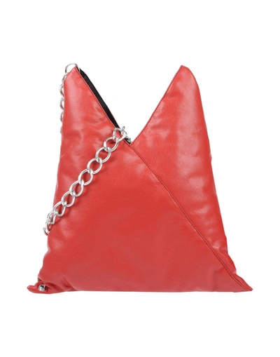 Mm6 Maison Margiela Cross-body Bags In Red