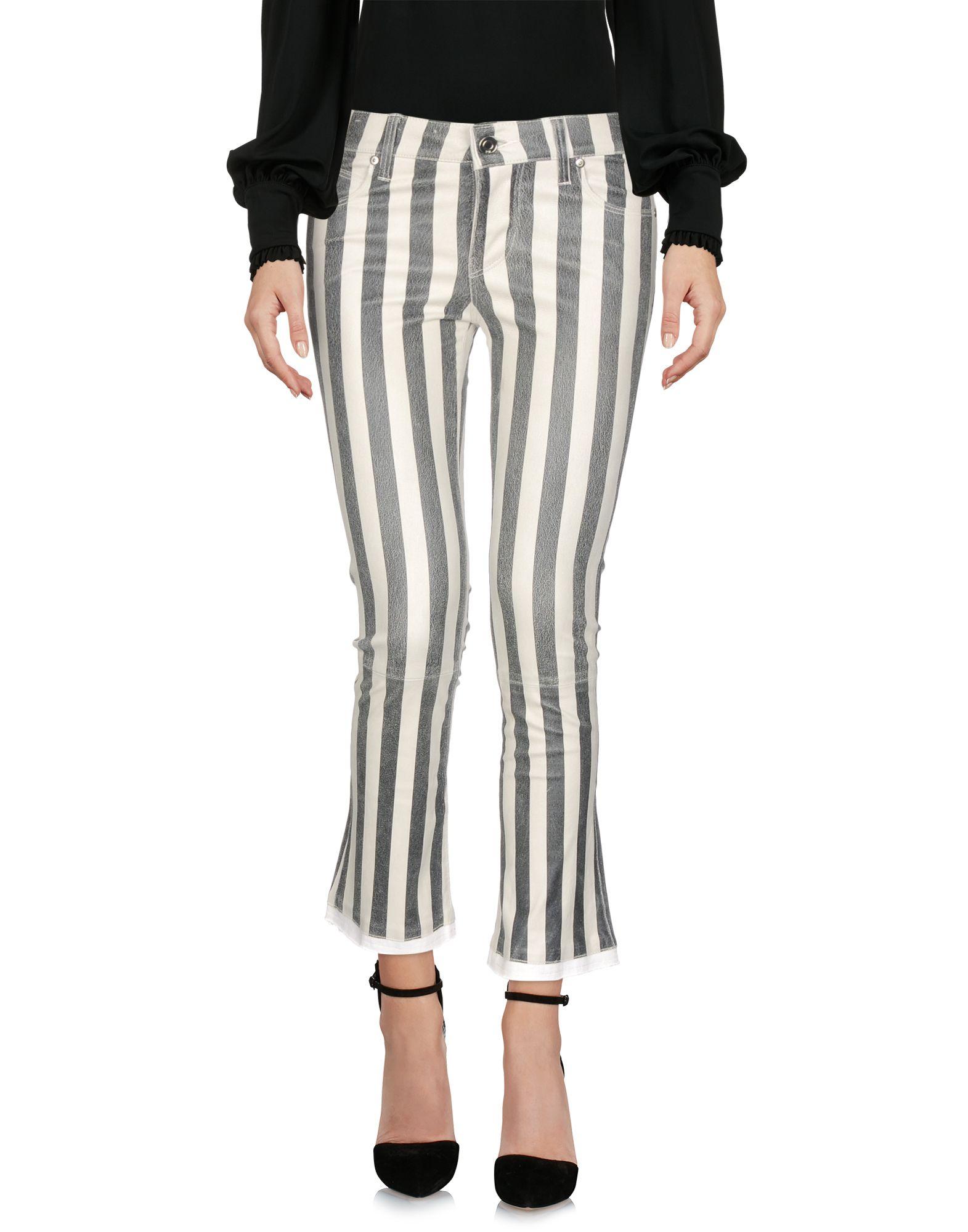 Rta Cropped Pants & Culottes In White | ModeSens